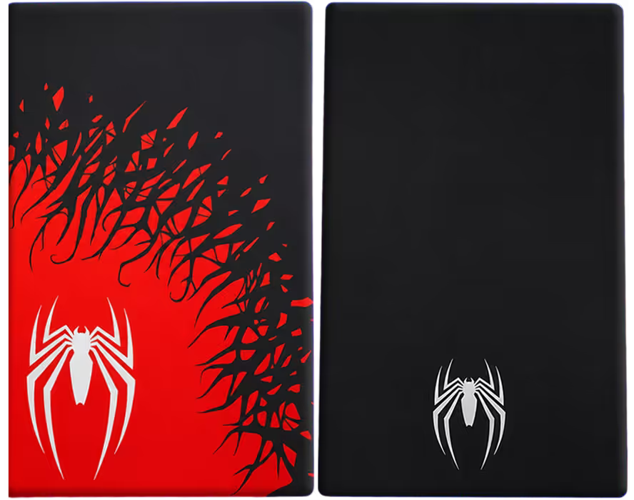 Spider-Man PS5 Fat Digital Silicone Cover closing visual